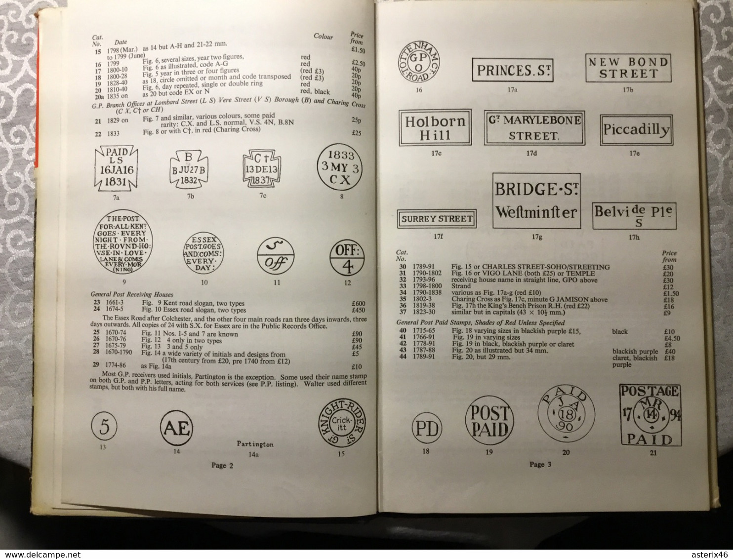 The Postal History Of Great Britain And Ireland 1972 Willcocks - Philatelie Und Postgeschichte