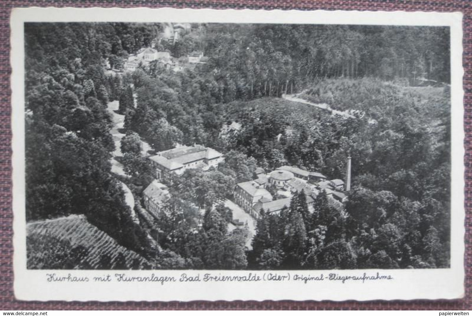 Bad Freienwalde (Märkisch-Oderland) - Fliegeraufnahme - Bad Freienwalde