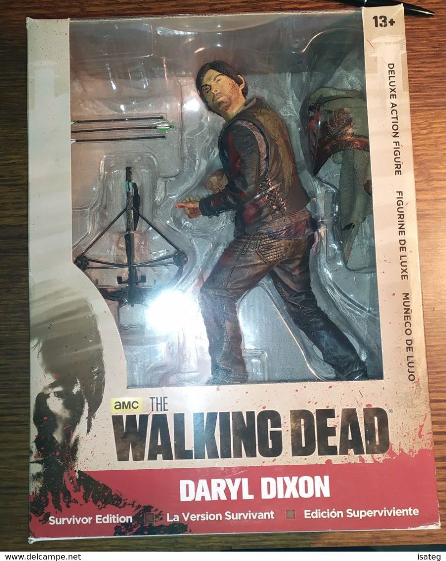 The Walking Dead Figurine Mc Farlane Deluxe - Daryl La Version Survivant - Andere & Zonder Classificatie