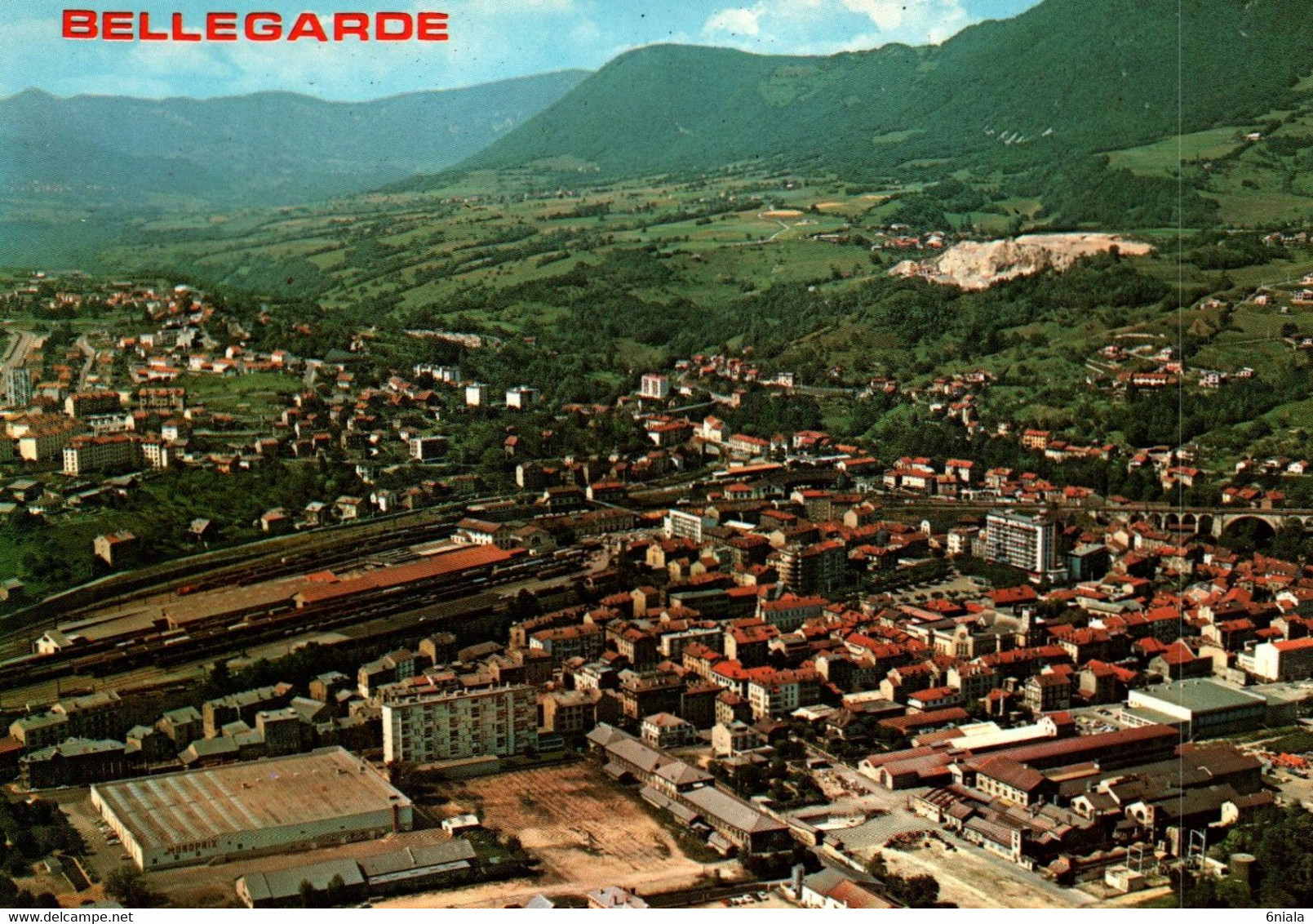 6166 Carte Postale BELLEGARDE Vue Générale     (scan Recto-verso) 01 Ain - Bellegarde-sur-Valserine