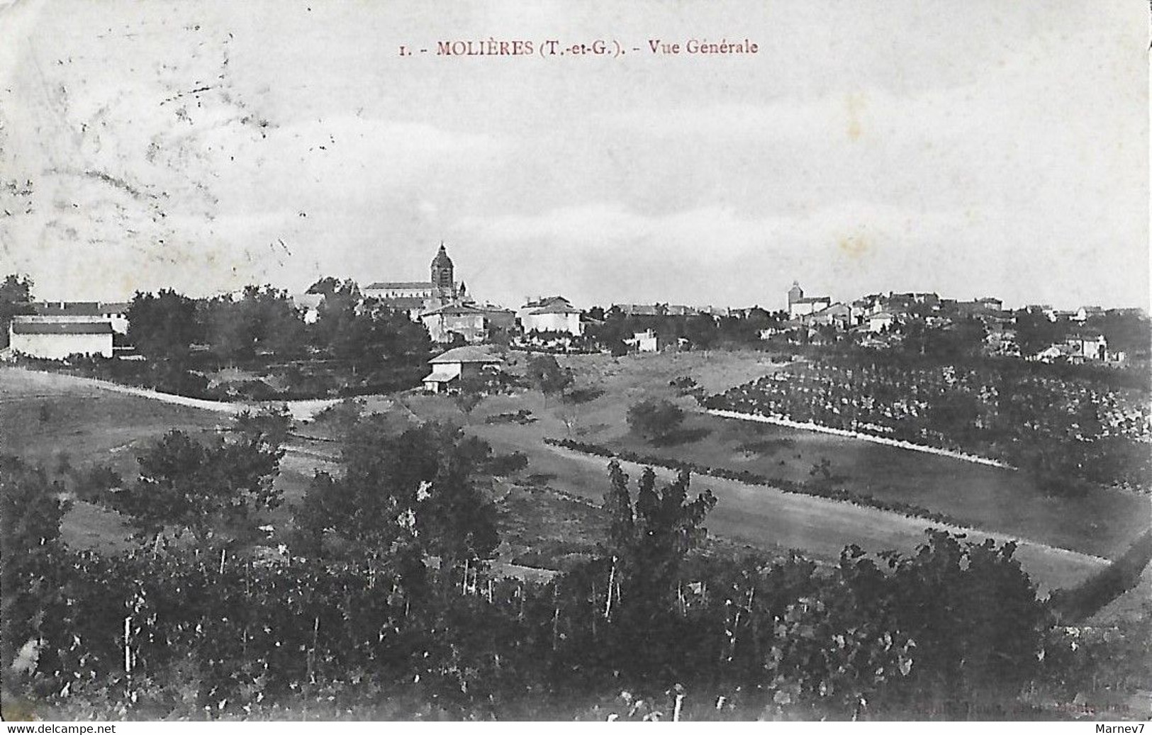 82 - Tarn Et Garonne -MOLIERES - Vue Générale - Molieres