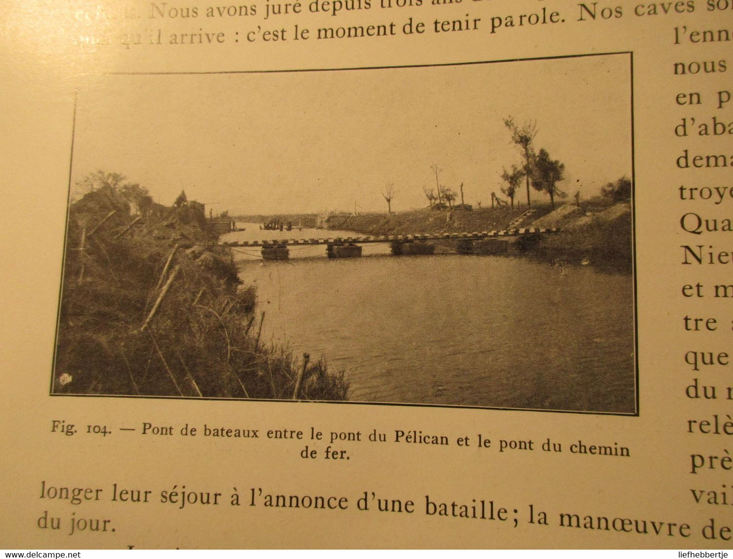 Nieuport 1914-1918 - Les inondations de l'Yser et ... Génie Belge - 1922 - overstroming Ijzer - door R. Thys