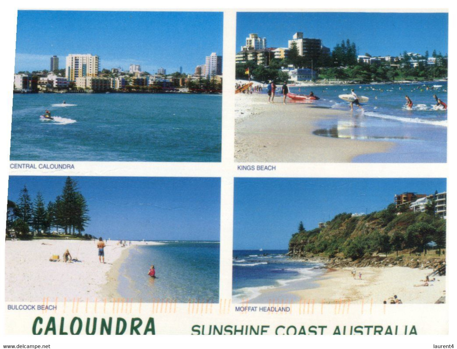 (GG 31) Australia - QLD  - Caloundra (with Circus Stamp) - Gold Coast