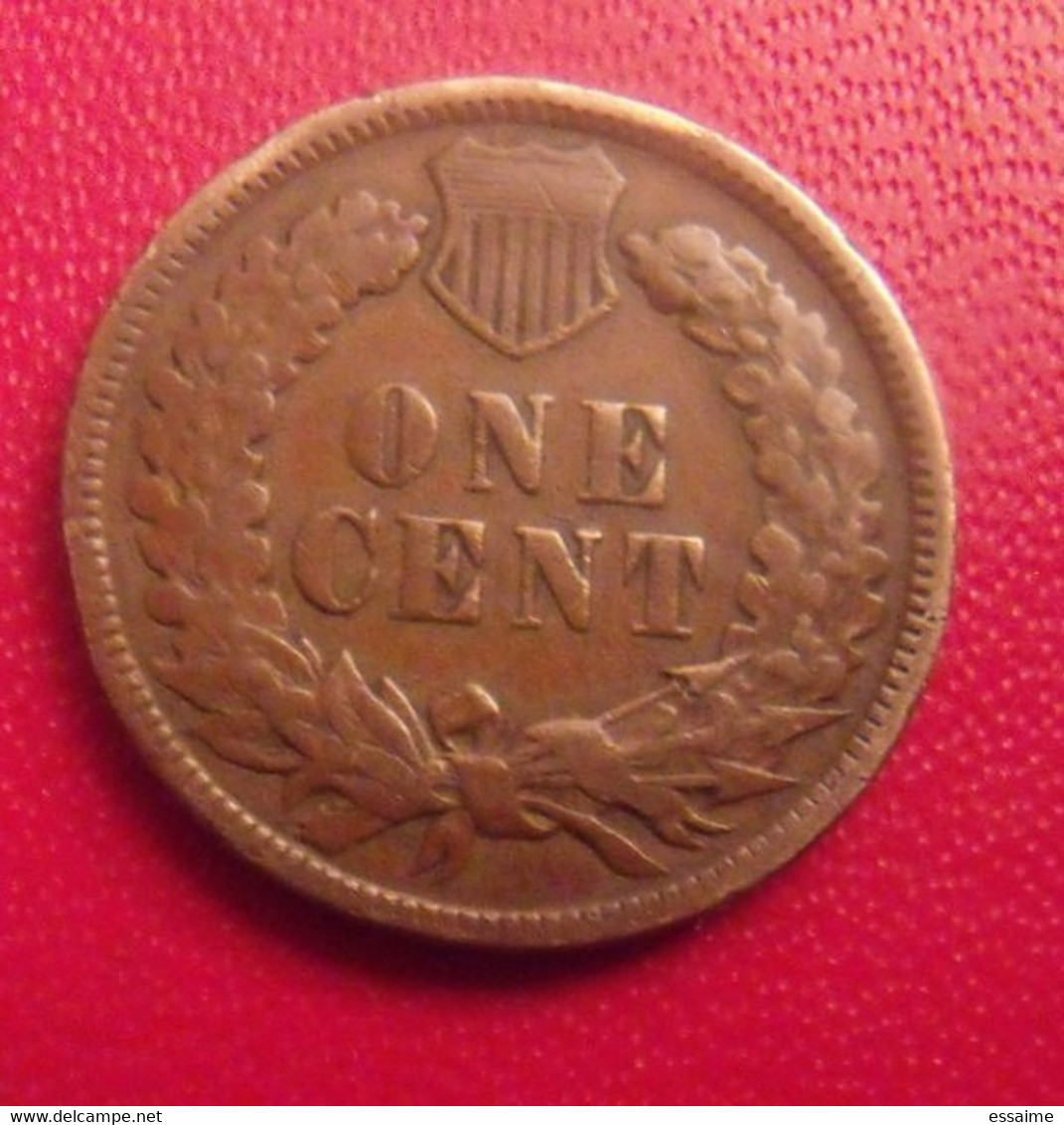 USA. United States Of America. One Cent 1897. Indian - 1859-1909: Indian Head