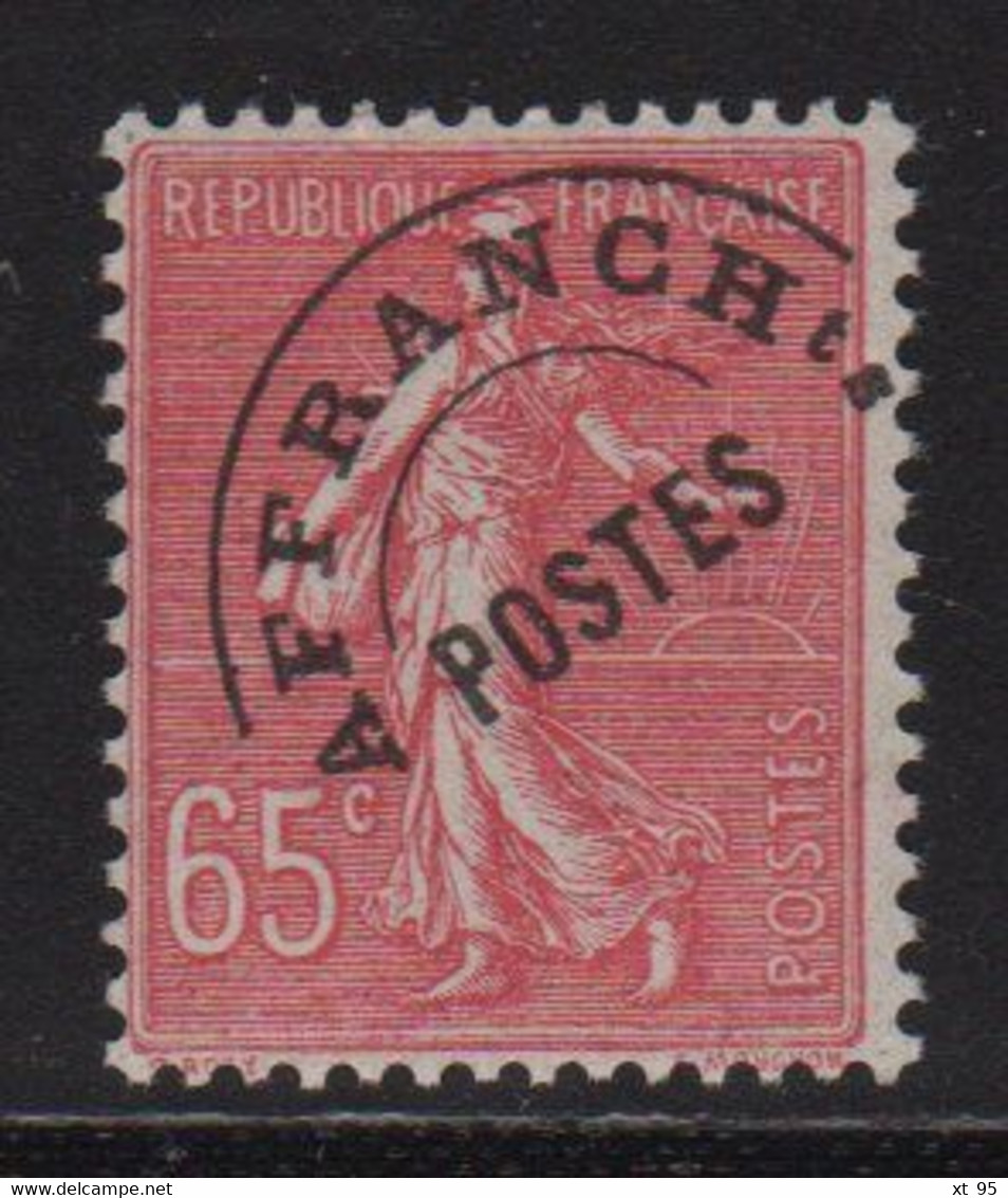 Préo N°48 - Type Semeuse - ** Neuf Sans Charniere - Cote 15€ - Andere & Zonder Classificatie