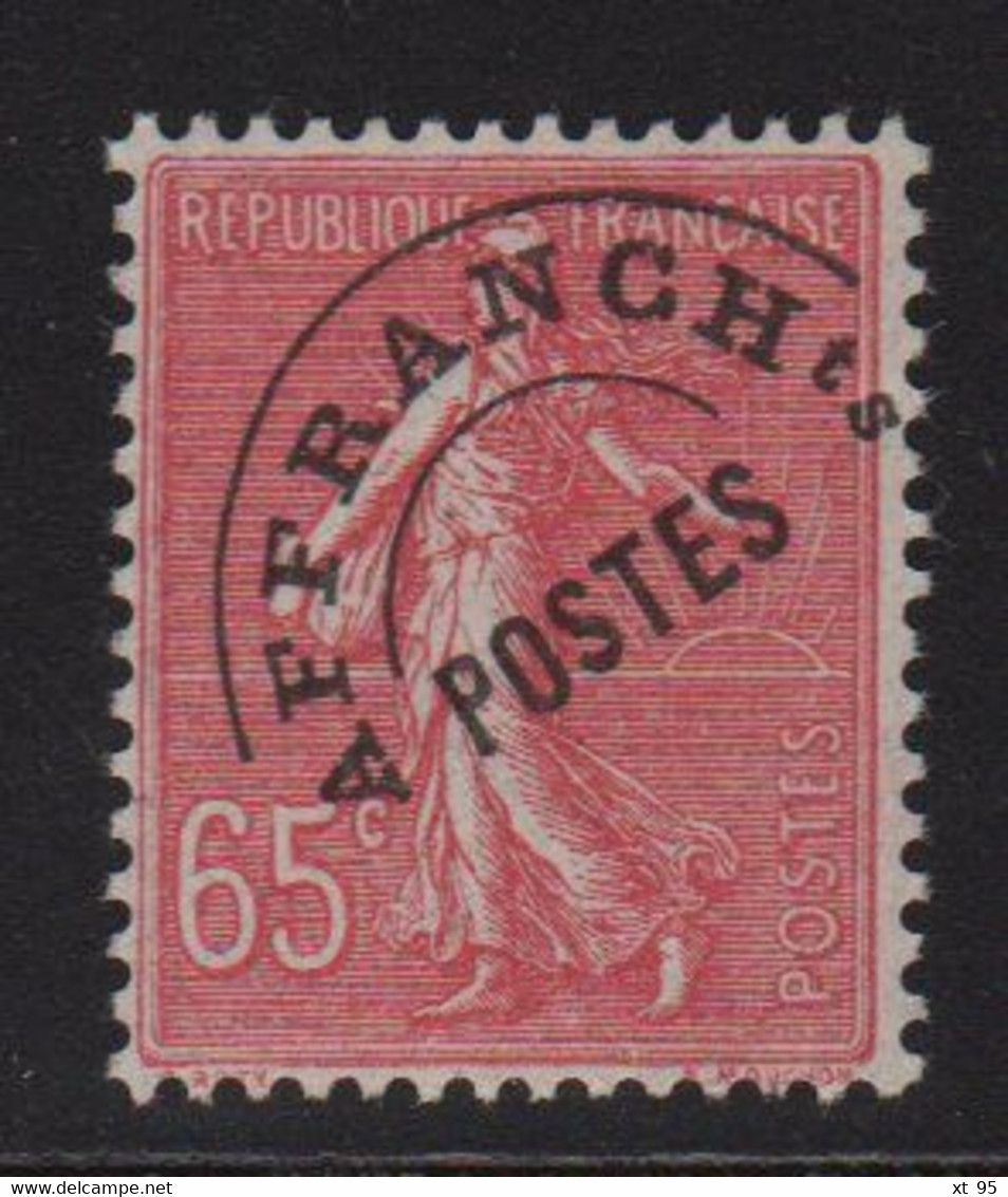 Préo N°48 - Type Semeuse - ** Neuf Sans Charniere - Cote 15€ - Other & Unclassified