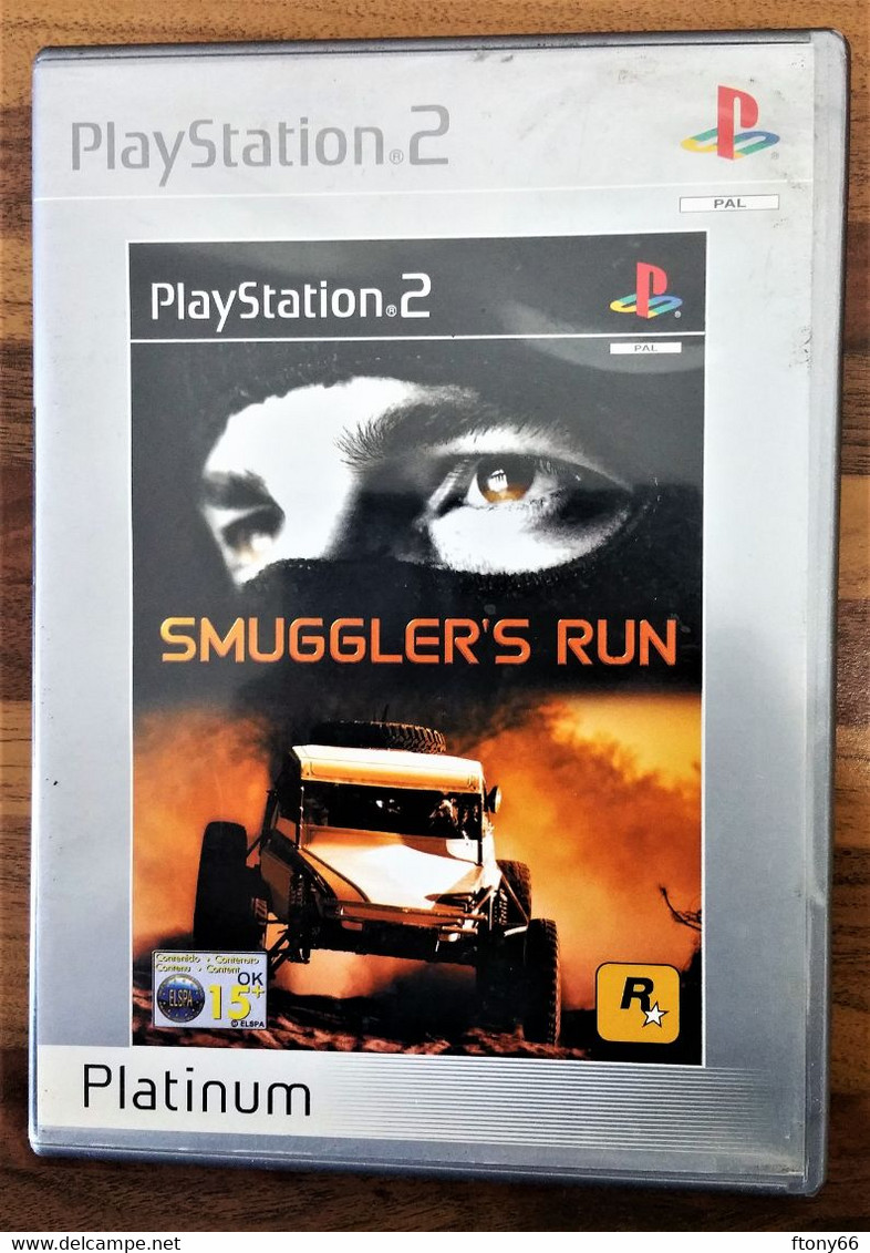 MA21 Gioco PlayStation PS2 "Smuggler's Run" Platinum Edition - Usato Con Manuale ITA - Playstation 2