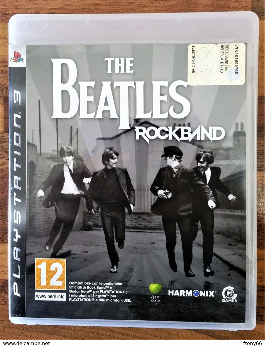 MA21 Gioco PlayStation PS3 "The  Beatles RokBand" - Usato Con Manuale ITA [LEGGI] - PS3