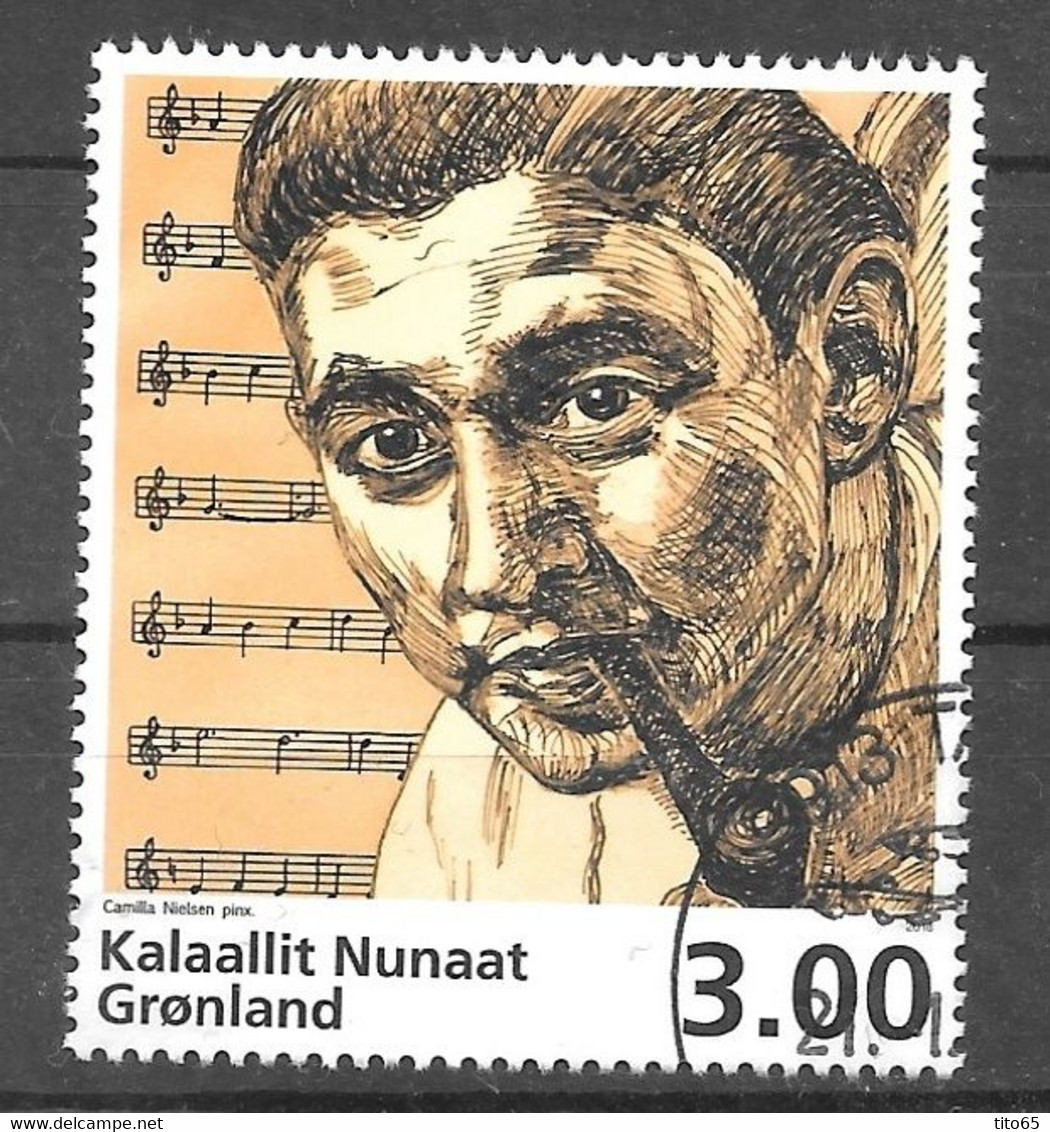 AFA#804   2018  Music Of Greenland    Used - Used Stamps