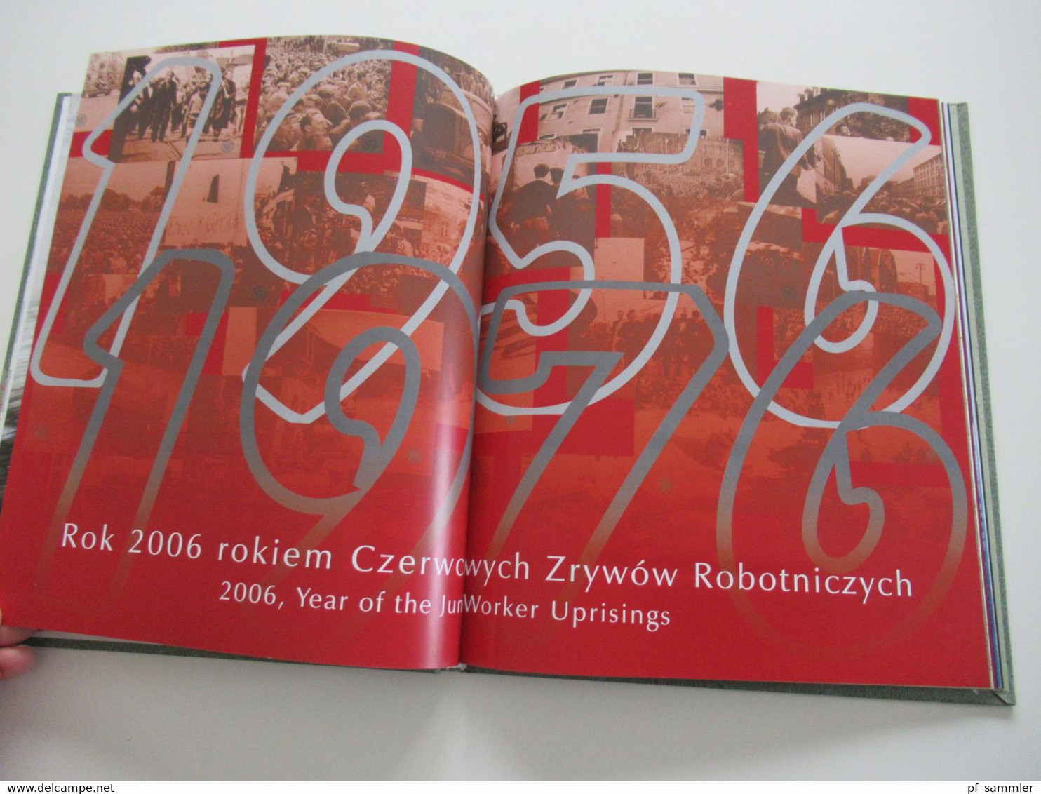 Polen Jahrbuch 2006 Book of Postage Stamps / ksiega znaczkow pocztowych Jahrgang 2006 mit gestempelten Marken / o