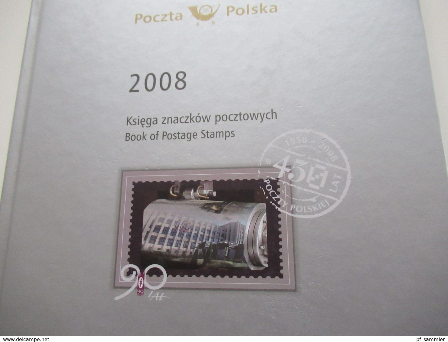 Polen Jahrbuch 2008 Book Of Postage Stamps / Ksiega Znaczkow Pocztowych Jahrgang 2008 Postfrische Marken / ** / Nominale - Nuevos