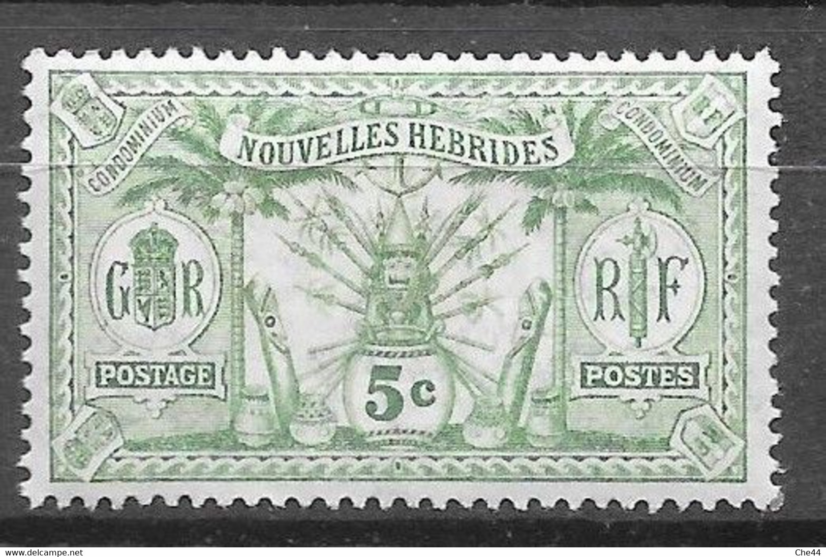 1911 - 12 : Idole Indigène. N°27 Chez YT. (Voir Commentaires) - Unused Stamps