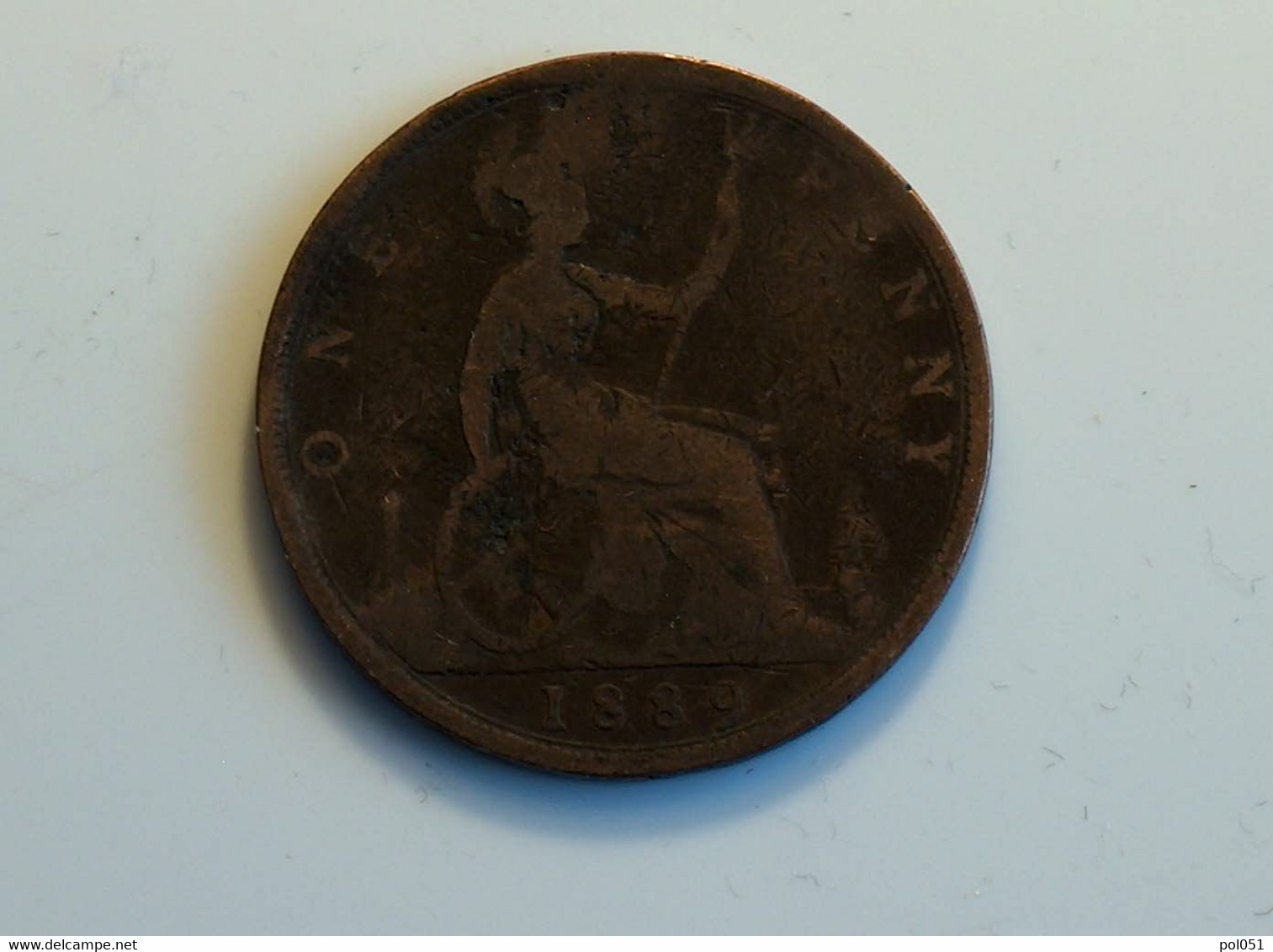 UK 1 Penny 1889 - D. 1 Penny