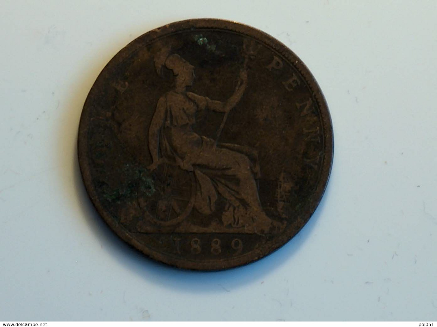UK 1 Penny 1889 - D. 1 Penny