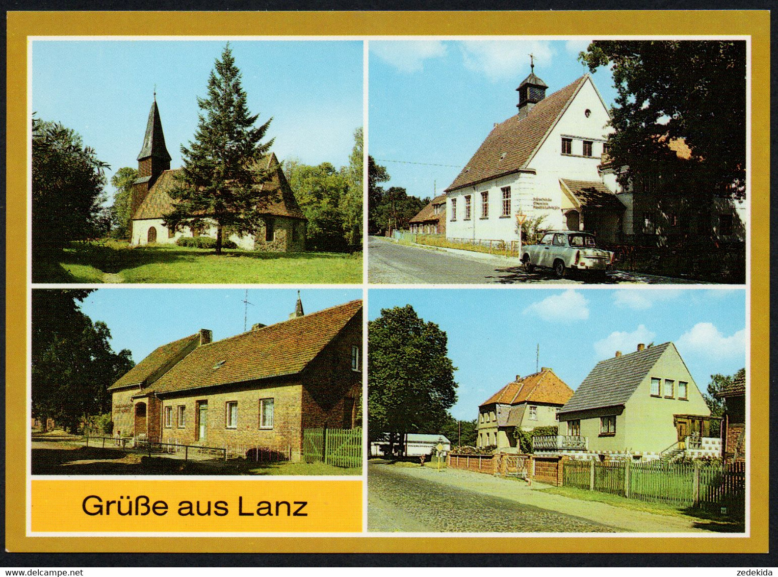 E7806 - TOP Lanz - Schule Friedrich Ludwig Jahn - Bild Und Heimat Reichenbach - Ludwigslust