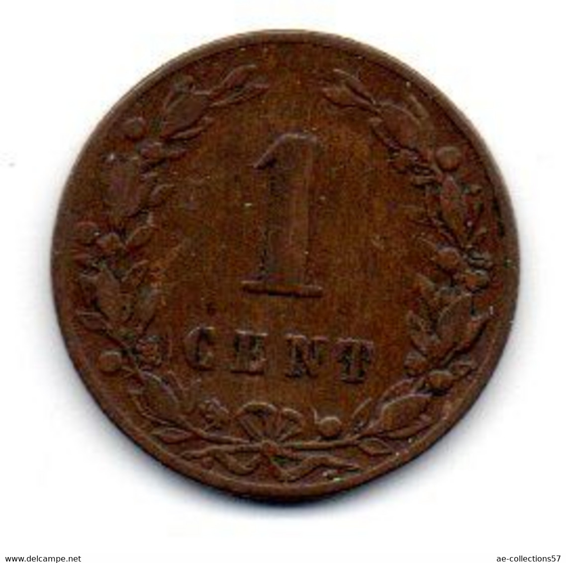 Pays Bas - 1 Cent 1883 - TB - 1849-1890 : Willem III