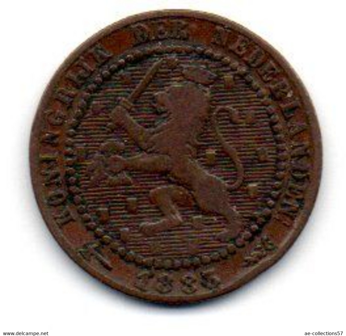 Pays Bas - 1 Cent 1883 - TB - 1849-1890: Willem III.