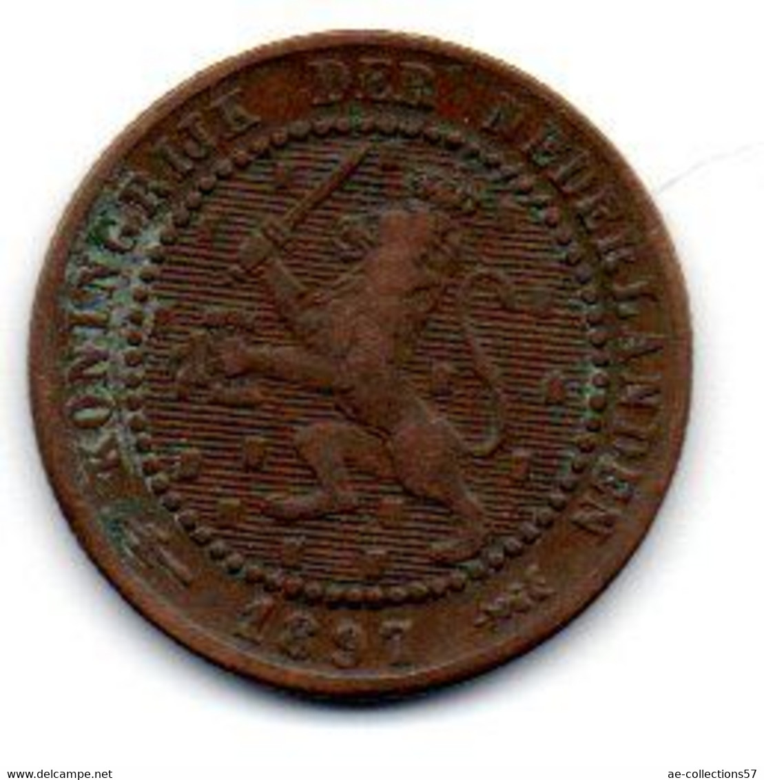 Pays Bas - 1 Cent 1897 - TB+ - 1 Cent