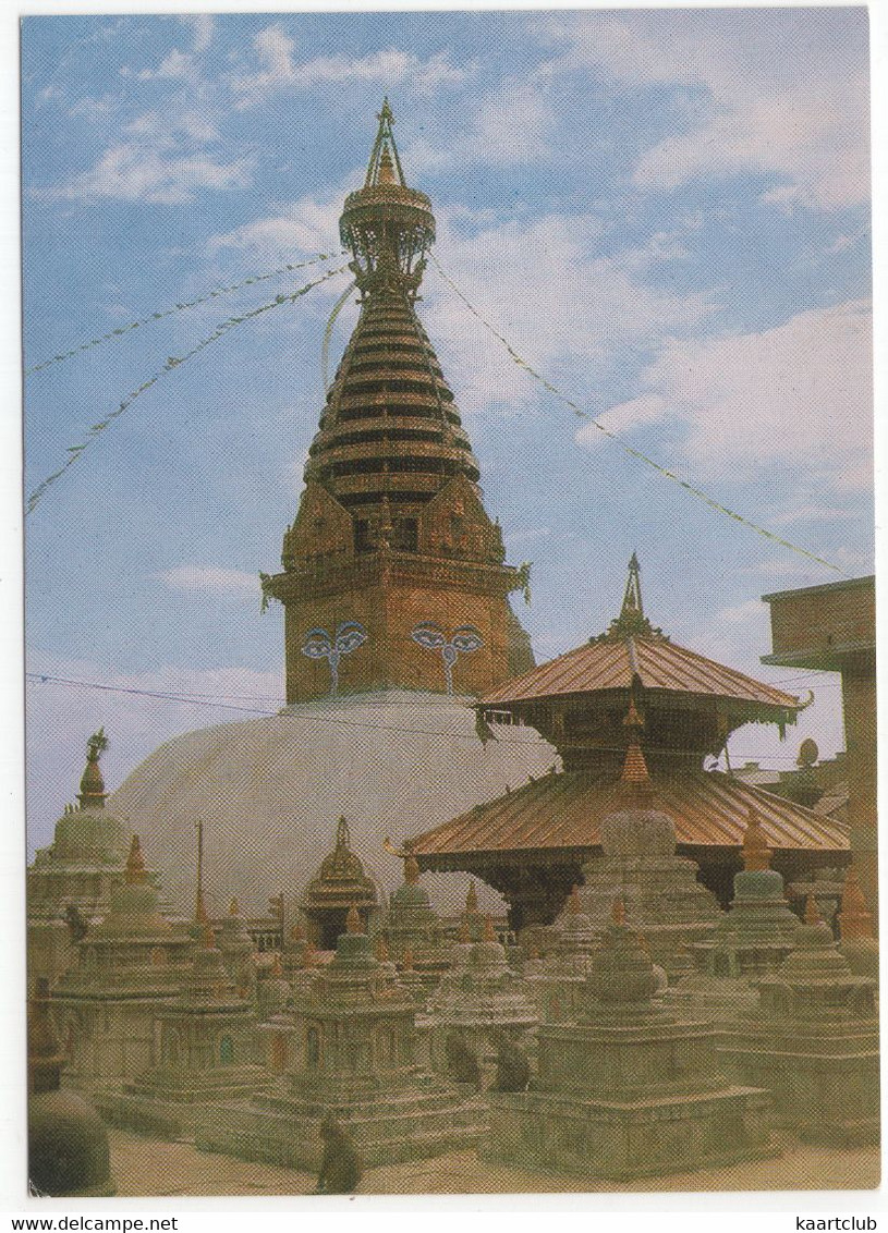 Swoyambhu, The Biggest Stupa In The World - Nepal - Népal