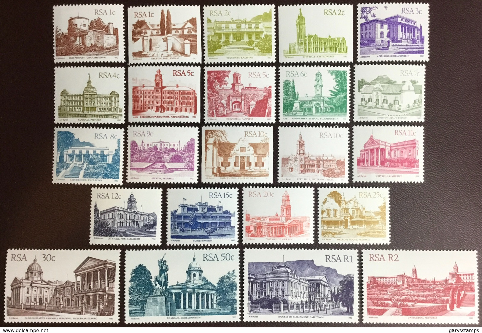 South Africa 1982 Architecture Set MNH - Unused Stamps