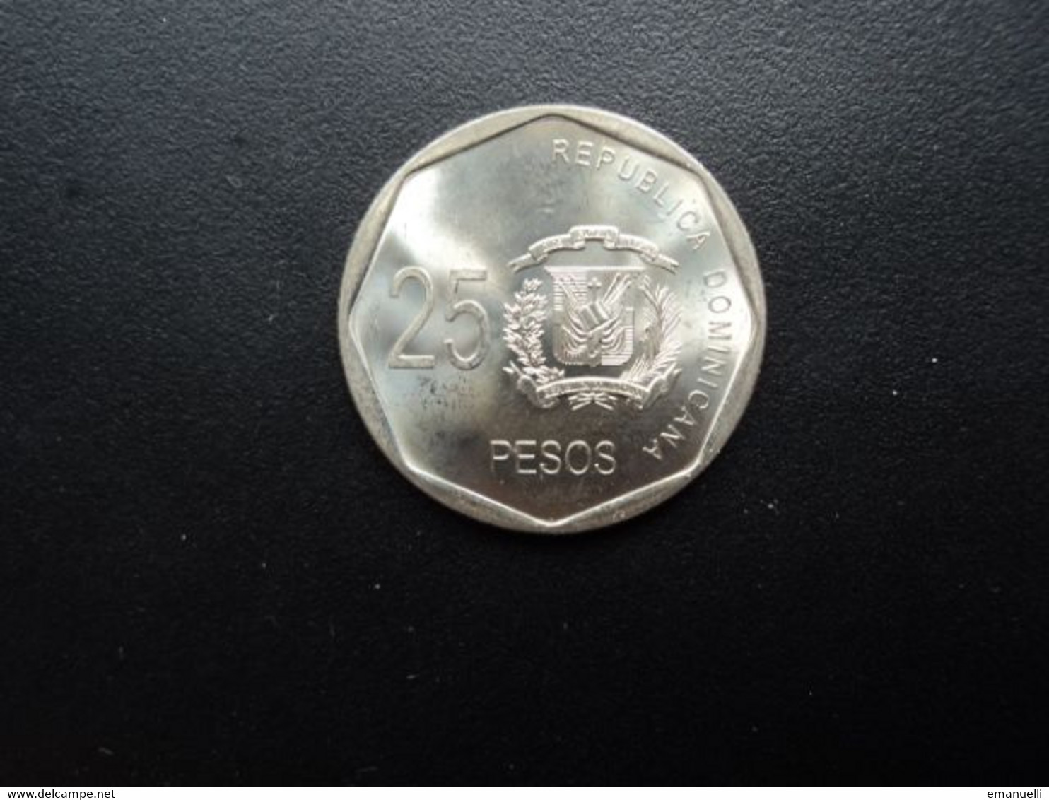 RÉPUBLIQUE DOMINICAINE : 25 PESOS   2008    KM 107    NON CIRCULÉE - Dominicaanse Republiek