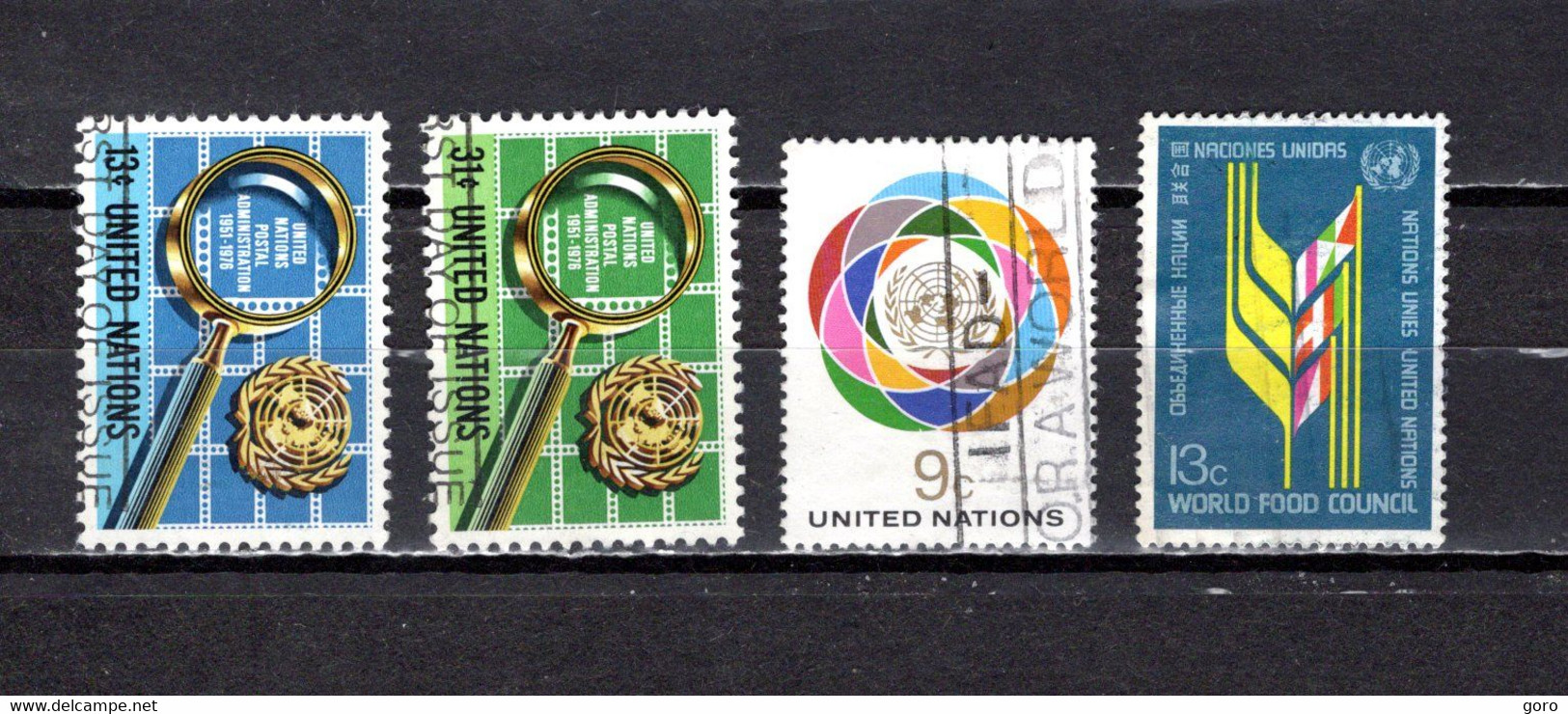 Naciones Unidas .- New York    1976  .-   269/270-271-272 - Used Stamps