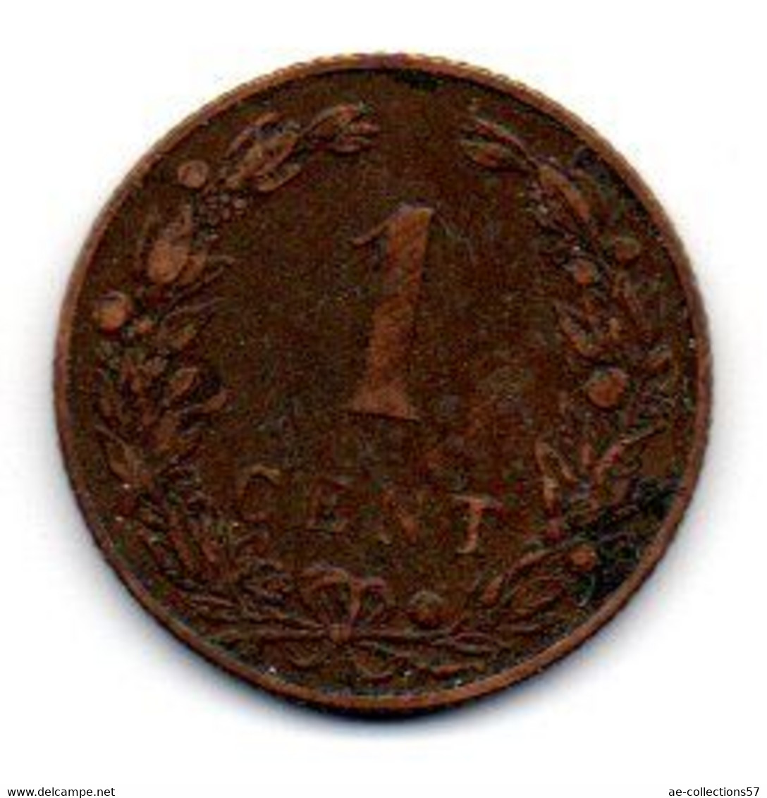 Pays Bas - 1 Cent 1902 - TB - 1 Centavos