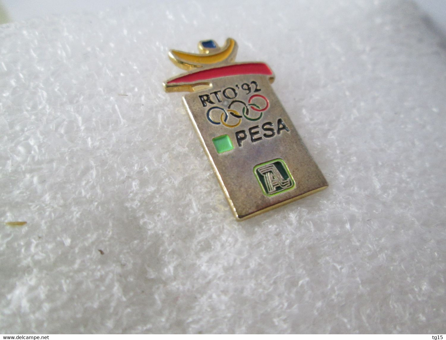 PIN'S  JEUX OLYMPIQUES BARCELONA  PESA - Olympic Games