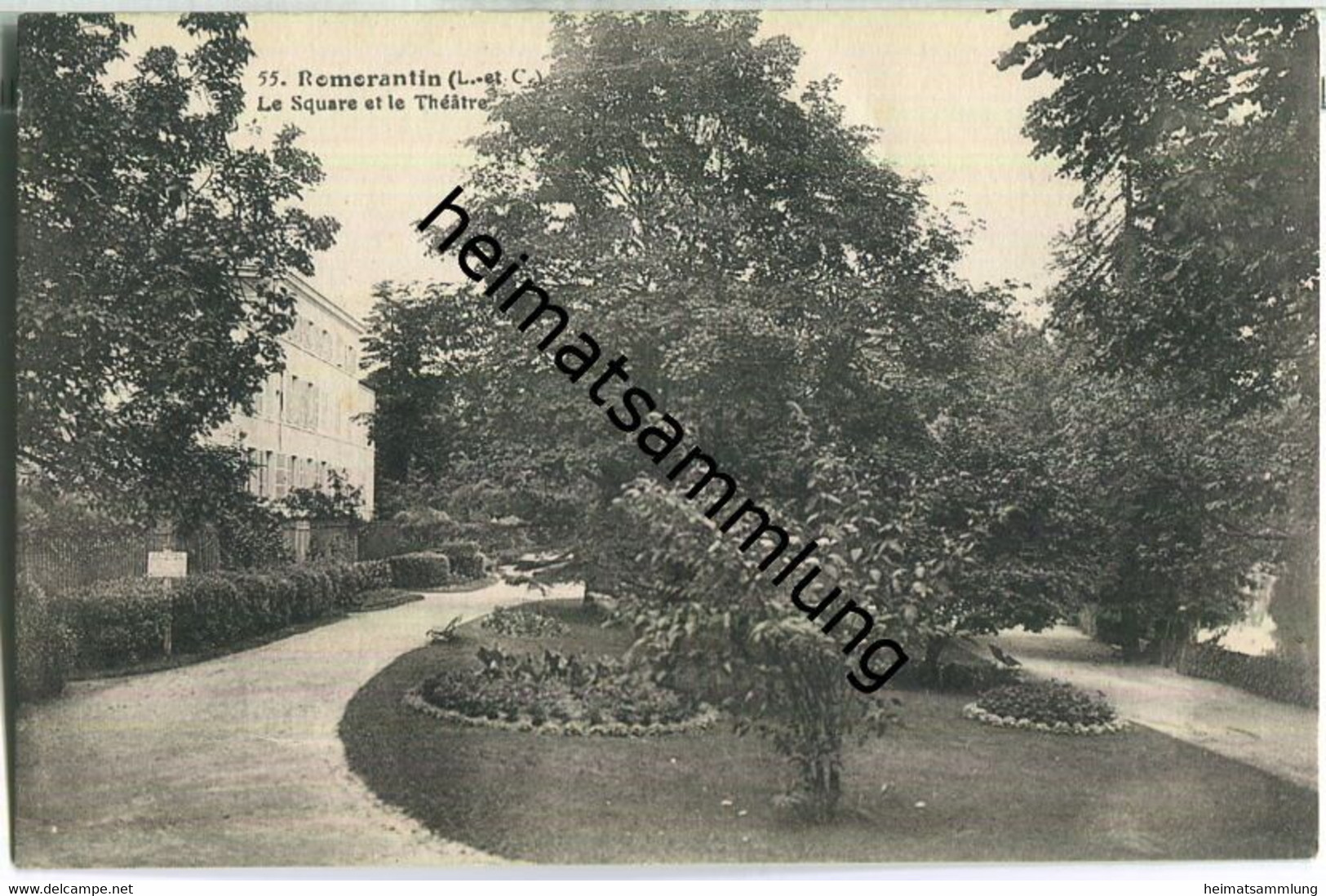 Romorantin - Le Square Et Le Theatre - Romorantin