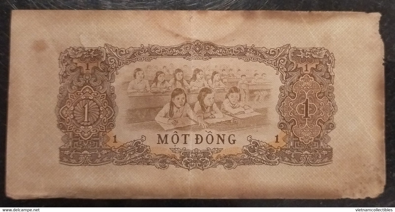 Vietnam Viet Nam 1 Dong Good Banknote Note 1963 - Pick#R4 / 02 Photo - Vietnam