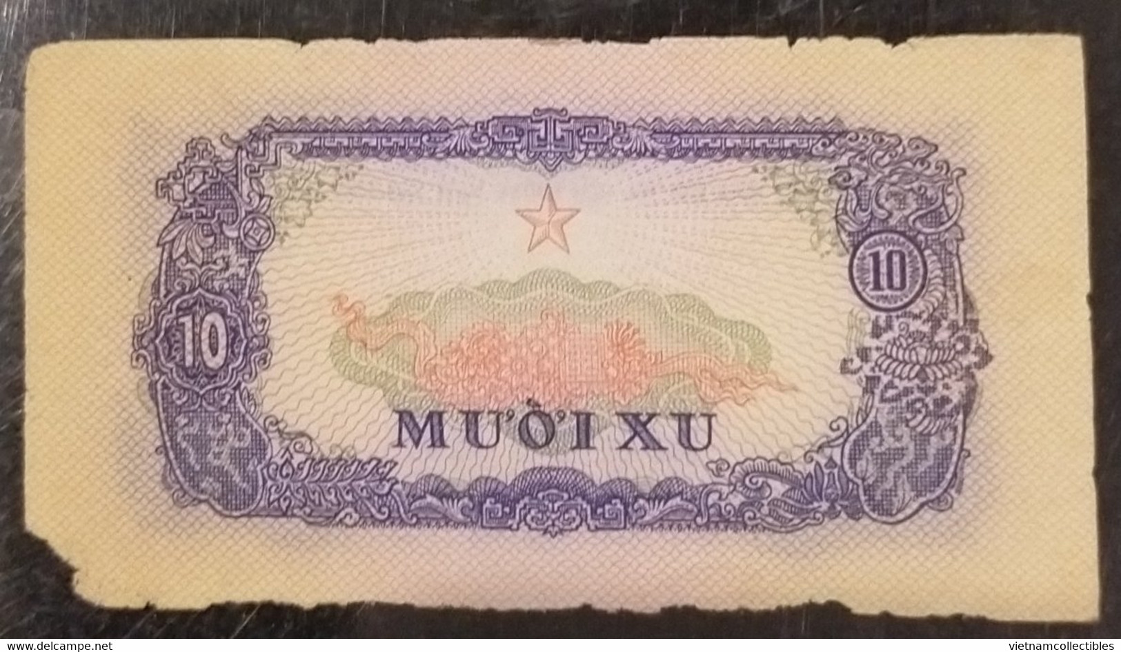 Vietnam Viet Nam 10 Xu Good Banknote Note 1963 - Pick#R1 / 02 Photo - Vietnam