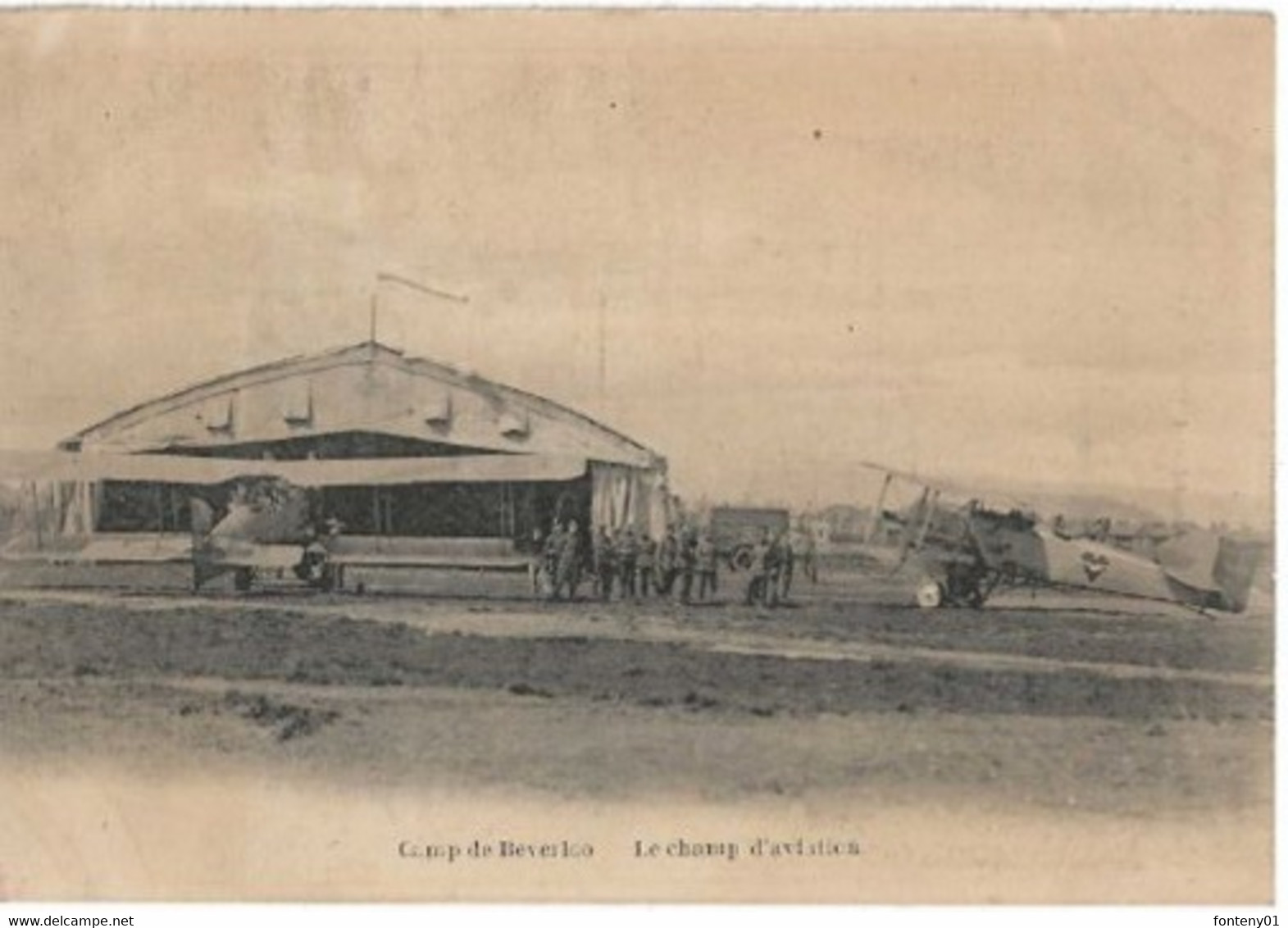 Leopoldsburg  -- Camp De Beverloo  - Le Champ D' Aviation -- Armée Belge Avion - Leopoldsburg