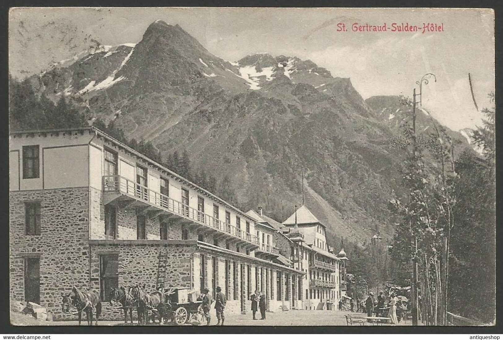 Austria-----Sankt Gertraud-----old Postcard - Wolfsberg