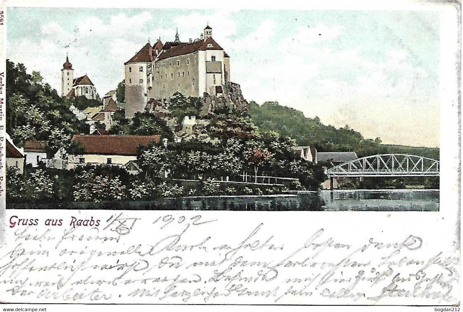 1902 - Raabs An Der Thaya , Gute Zustand, 2 Scan - Raabs An Der Thaya