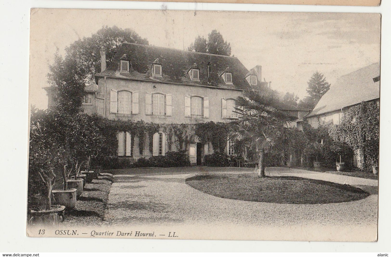 [65] Hautes Pyrénées > Ossun CPA QUARTIER DARRE HOURNE   CIRCULEE - Ossun