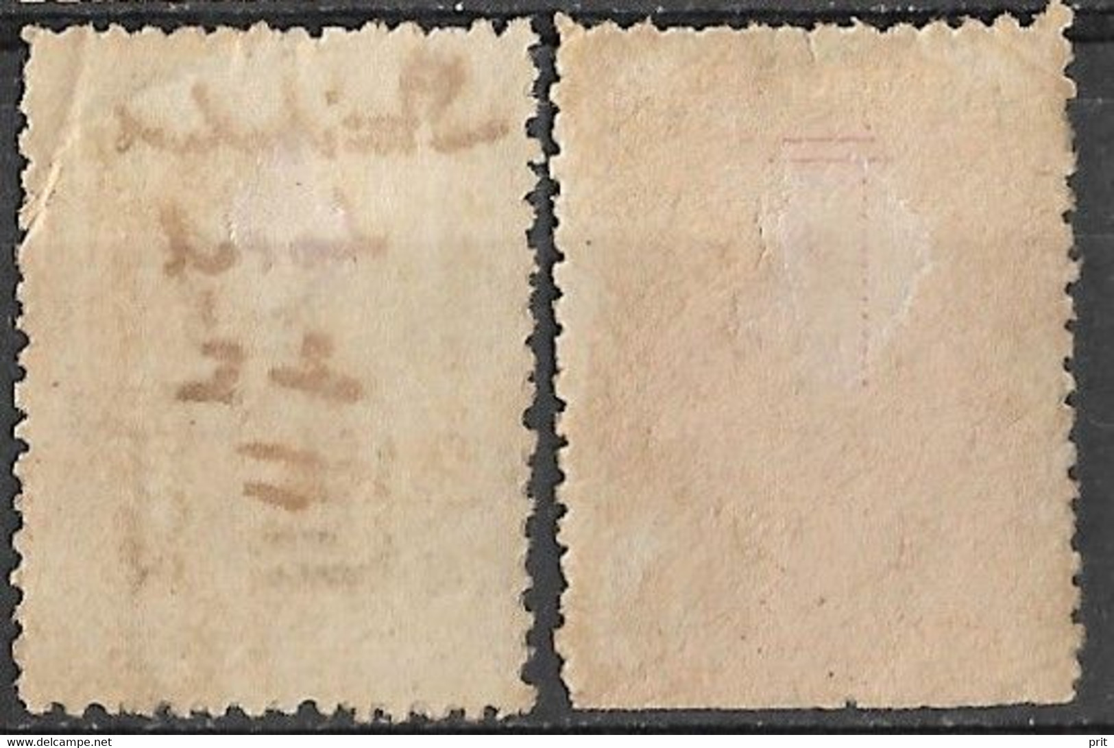 Greece 1901 Corfu Island Postmarks, Kerkyra KEPKYPA, 25L & 50L, Michel 131,134 / Scott 171,174 - Gebruikt