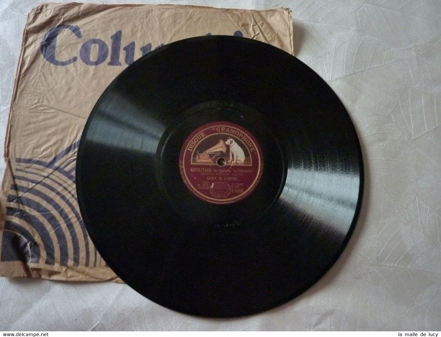 Disque 78 T Phonographe GRAMOPHONE La Voix De Son Maître - Gesky De L'Empire N° 5635 - 78 G - Dischi Per Fonografi