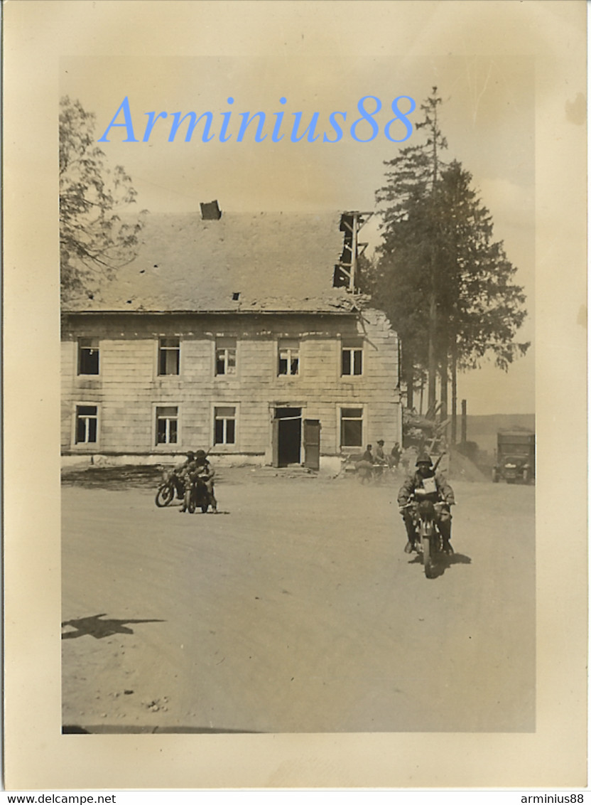 Belgique, Mai 1940 - Libramont-Chevigny - Funk-Kompanie 2 - Wehrmacht Im Vormarsch - Westfeldzug - Guerra, Militari