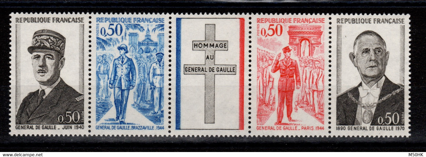 YV 1698A N** Bande General De Gaulle Cote 3,50 Euros - Nuevos