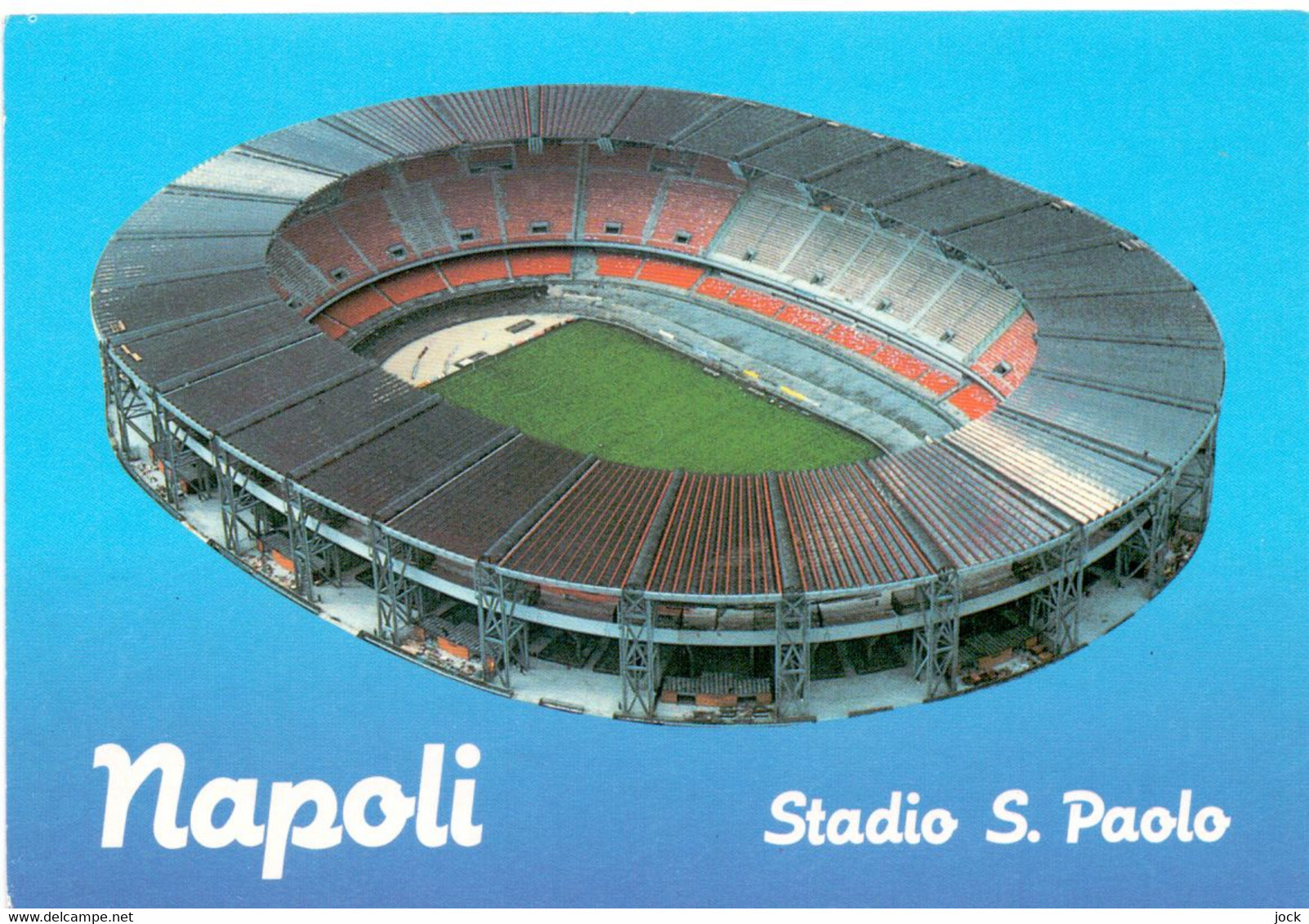 Postcard Stadium Napoli Italia San Paolo Stadion Stadio - Estadio - Stade - Sports - Football  Soccer - Calcio