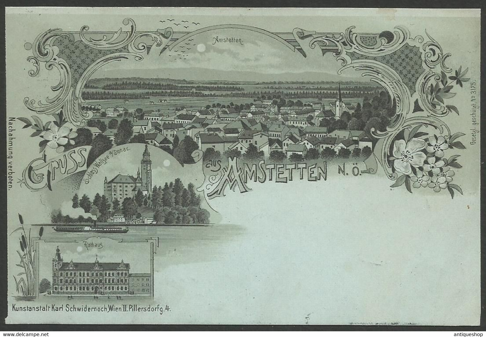 Austria-----Amstetten-----old Postcard - Amstetten