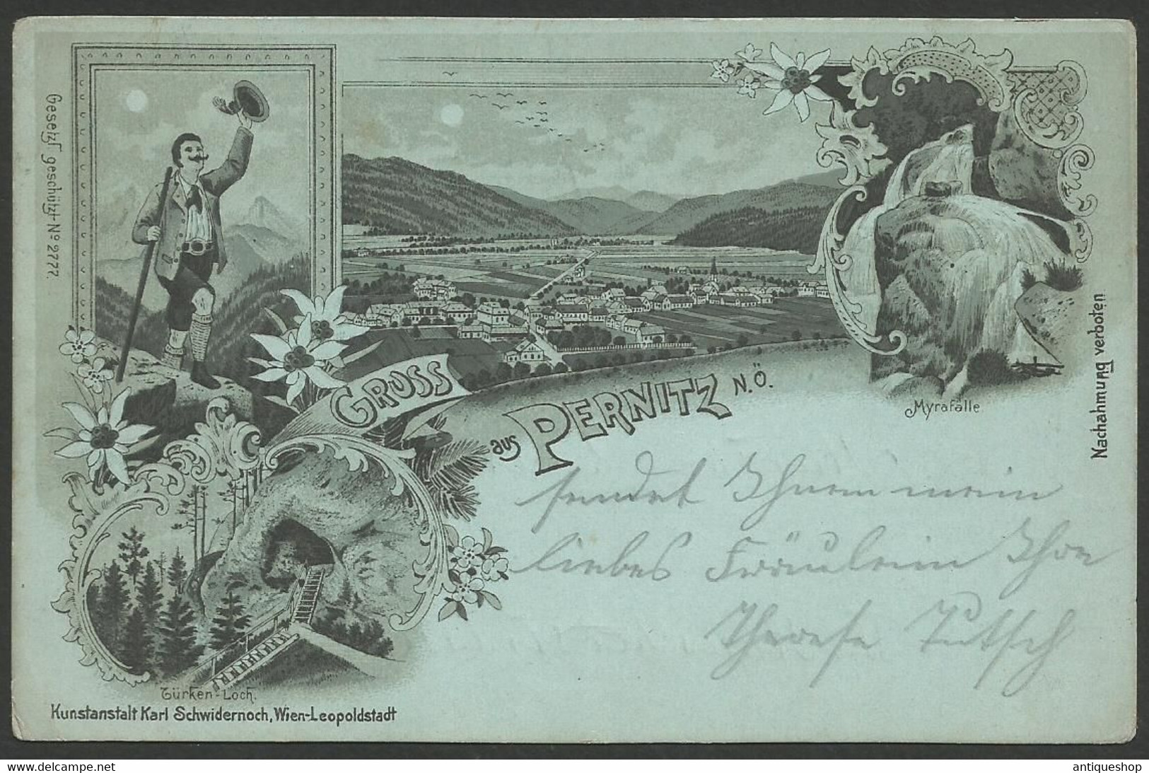 Austria-----Pernitz-----old Postcard - Pernitz