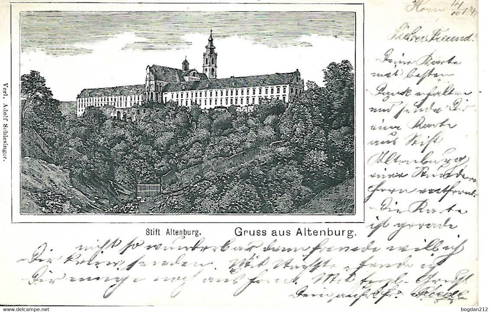 1898 - ALTENBURG ,  Gute Zustand, 2 Scan - Horn