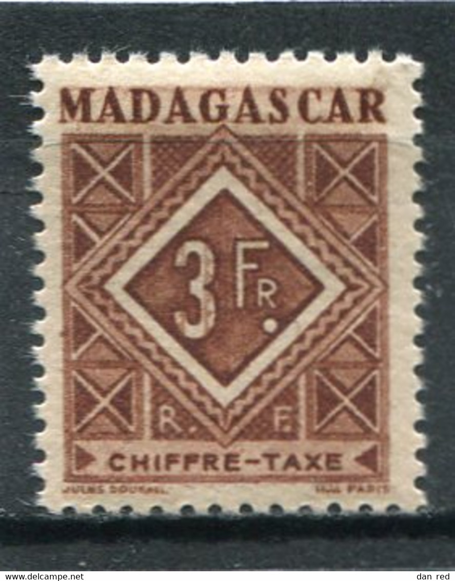 MADAGASCAR  N°  36 **  (Taxe)  (Y&T)  (Neuf) - Portomarken