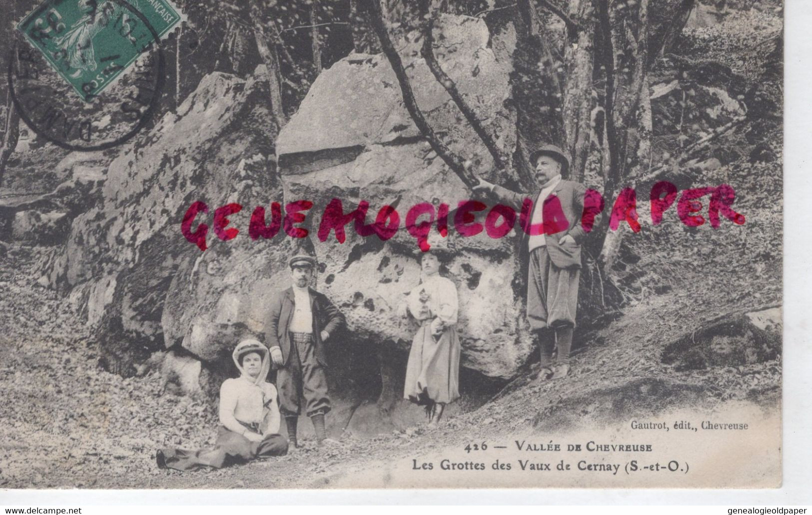 78 - VAUX DE CERNAY- LES GROTTES  VALLEE DE CHEVREUSE - Vaux De Cernay