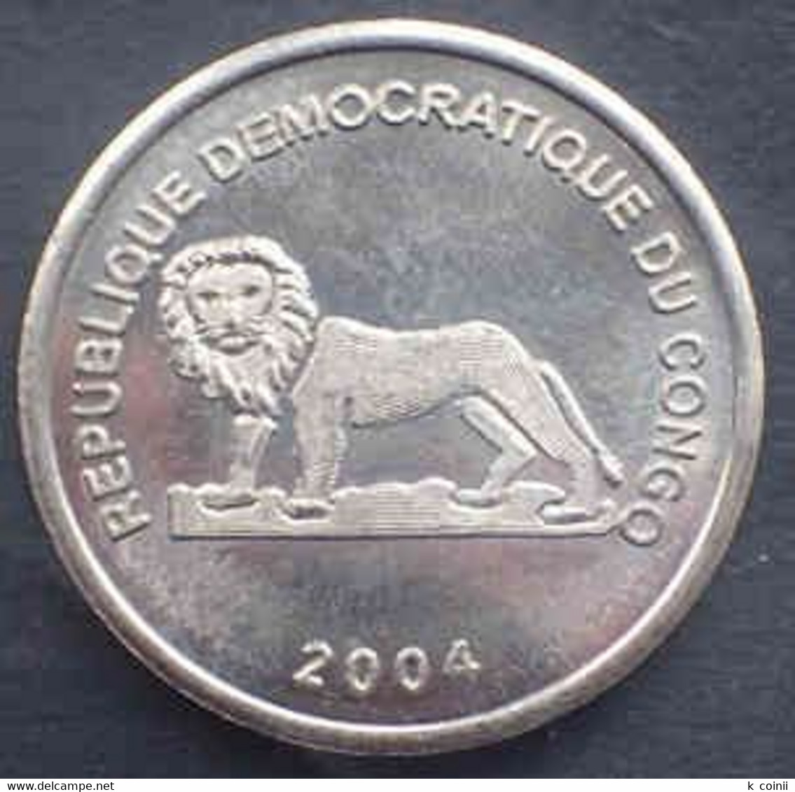 Congo Dem Republic - 1 Franc 2004 - Congo (République Démocratique 1998)