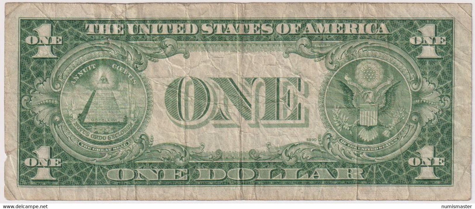 1 DOLLAR , SILVER CERTIFICATE SERIES 1935 F - Silver Certificates (1928-1957)