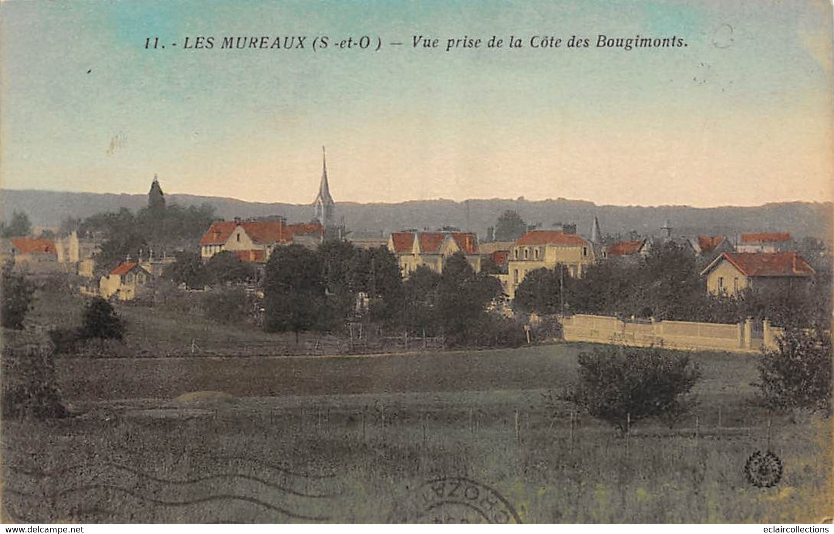 Les Mureaux           78         Vue Prise De La Côte Des Bougimonts          (voir Scan) - Les Mureaux