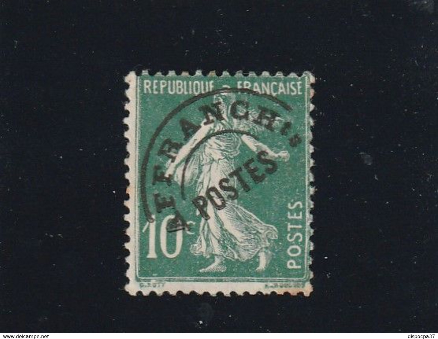 FRANCE PRÉOBLITÉRÉS N° 51 Variété  S De POSTES Retouché - REF 5126 ( Voir Scan ) - 1893-1947