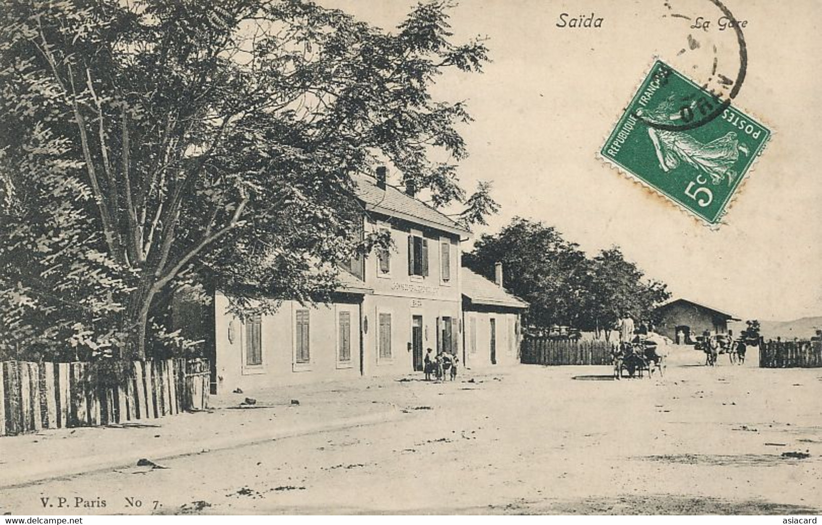 Saida La Gare  Grandjean Sergent 2 Eme Regiment Etranger . Légion Etrangère - Saida